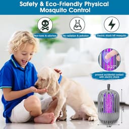 Appareille de Moustiques et Insectes Électrique Puissante et Portable Sans Produits Chimiques - صاعق وقاتل البعوض والحشرات 6