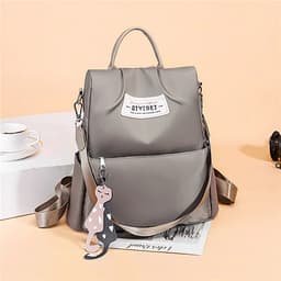 Sac à dos oxford Antivol étanche Pour Femme - Gris 1