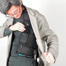Sacoche  sous-bras Anti-vol Multi-Poche Design Élégant Pour Voyage Quotidien 10