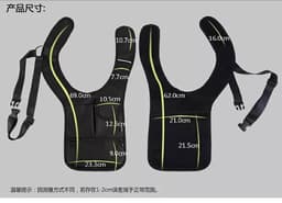 Sacoche  sous-bras Anti-vol Multi-Poche Design Élégant Pour Voyage Quotidien 3