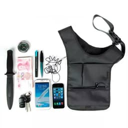 Sacoche  sous-bras Anti-vol Multi-Poche Design Élégant Pour Voyage Quotidien 2