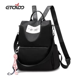 Sac à dos oxford Antivol étanche Pour Femme – Noir 5