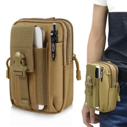 Pochette Sac banane multifonction avec support pour téléphone 6