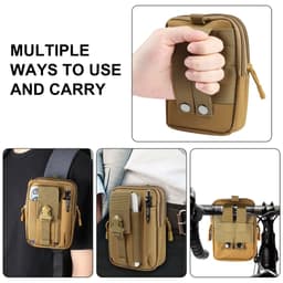 Pochette Sac banane multifonction avec support pour téléphone 9