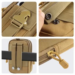 Pochette Sac banane multifonction avec support pour téléphone 5
