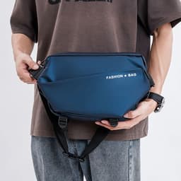 Sac de Poitrine Fashion Bag pour hommes avec bandoulière LX066 – حقيبة أغراض رجالية 9