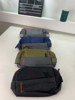 Sac de Poitrine Fashion pour hommes avec bandoulière LX067 – حقيبة أغراض حجم كبير 12