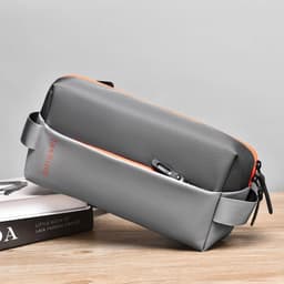 Sac de Poitrine Fashion pour hommes avec bandoulière LX067 – حقيبة أغراض حجم كبير 6