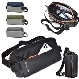 Sac de Poitrine Fashion pour hommes avec bandoulière LX067 – حقيبة أغراض حجم كبير 7