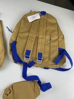 Ensemble de sacs d’école Kawai pour adolescents 4Pcs Lapin X Marron – محفظة 4 قطع كاواي بني  3