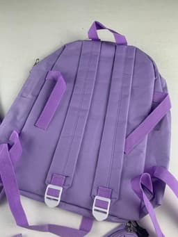Ensemble de sacs d’école Kawai pour adolescents 4Pcs CLBD V1 Mauve – محفظة 4 قطع كاواي بنفسجي 7