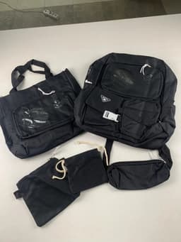 Ensemble de sacs d’école Kawai pour adolescents 5Pcs Guiyu V2 Noir – محفظة 5 قطع كاواي أسود 2