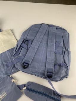 Ensemble de sacs d’école Kawai pour adolescents 4Pcs Guiyu V3 Bleu – محفظة 4 قطع كاواي أزرق 3