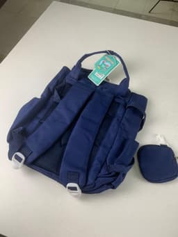 Ensemble de sacs d’école Kawai pour Enfants 2Pcs Avec Pochette Bleu – محفظة 2 قطع كاواي مع محفظة صغيرة أزرق 2
