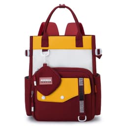 Ensemble de sacs d’école Kawai pour Enfants 2Pcs Avec Pochette Rouge – محفظة 2 قطع كاواي مع محفظة صغيرة أحمر 1