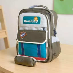 Sac à Dos pour Enfants avec Trousse Assortie 2504 Vert – حقيبة ظهر مدرسية للأطفال مع مقلمة أخضر 1