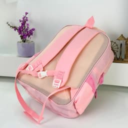 Sac à Dos pour Enfants avec Trousse Assortie 2504 Rose – حقيبة ظهر مدرسية للأطفال مع مقلمة وردي 4