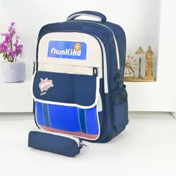 Sac à Dos pour Enfants avec Trousse Assortie 2504 Bleu Nuit – حقيبة ظهر مدرسية للأطفال مع مقلمة أزرق غامق 6