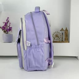 Sac à Dos Scolaire pour Enfants Style Kawaii BoShiKai Mauve – حقيبة ظهر مدرسية للأطفال بنفسجي 2