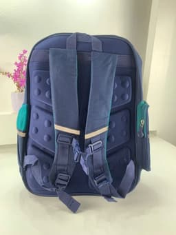 Sac à Dos Enfant pour École primaire de Haute Qualité Bleu et Vert – حقيبة ظهر مدرسية للأطفال أزرق وأخضر 6