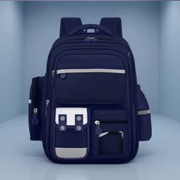 Sac à Dos Enfant pour École primaire de Haute Qualité Bleu – حقيبة ظهر مدرسية للأطفال أزرق 1