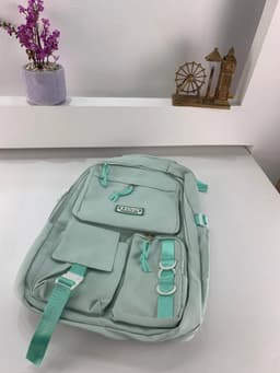 Sacs à dos d’école Style Décontracté XHD Vert- حقيبة ظهر مدرسية أخضر 3