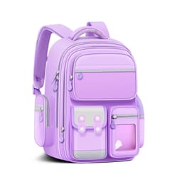 Sac à Dos Enfant pour École primaire de Haute Qualité Mauve – حقيبة ظهر مدرسية للأطفال بنفسجي 3