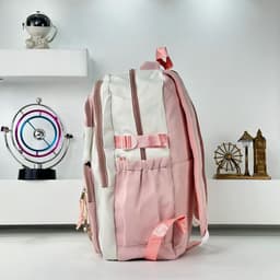 Sacs à dos d’école Style Décontracté Milkshake Rose – حقيبة ظهر مدرسية وردي 6