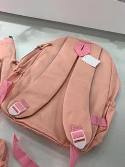 Ensemble de sacs d’école Kawai pour adolescents 3Pcs Ours Rose – محفظة 3 قطع كاواي وردي 7