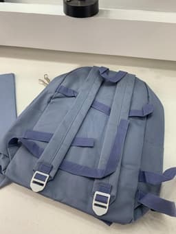 Ensemble de sacs d’école Kawai pour adolescents 4Pcs CLBD V3 Bleu – محفظة 4 قطع كاواي أزرق 8