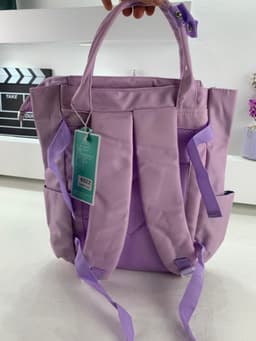 Ensemble de sacs d’école Kawai pour Enfants 2Pcs Avec Pochette Rose – محفظة 2 قطع كاواي مع محفظة صغيرة وردي 5