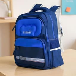 Sac à Dos Scolaire Orthopédique pour Enfants X-SHUAIQI Bleu – محفظة مدرسية للأطفال أزرق 1