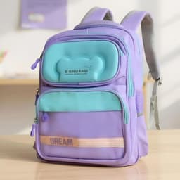 Sac à Dos Scolaire Orthopédique pour Enfants X-SHUAIQI Mauve – محفظة مدرسية للأطفال بنفسجي 4
