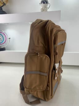 Sac à Dos Enfant pour École primaire de Haute Qualité Marron – حقيبة ظهر مدرسية للأطفال بني 3