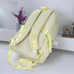 Sac à Dos Scolaire pour Enfants Style Kawaii BoShiKai Jaune – حقيبة ظهر مدرسية للأطفال أصفر 2