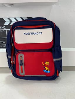 Sac à Dos Scolaire Orthopédique pour Enfants Xiao Wang Ya Bleu et rouge – محفظة مدرسية للأطفال أزرق وأحمر 3