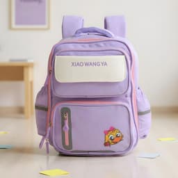 Sac à Dos Scolaire Orthopédique pour Enfants Xiao Wang Ya Mauve – محفظة مدرسية للأطفال بنفسجي 2