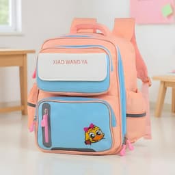 Sac à Dos Scolaire Orthopédique pour Enfants Xiao Wang Ya Rose- محفظة مدرسية للأطفال وردي 2
