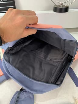 Ensemble de sacs d’école Kawai pour adolescents 5Pcs YISIYUAN Rose et Bleu – محفظة 5 قطع كاواي أزرق ووردي 3