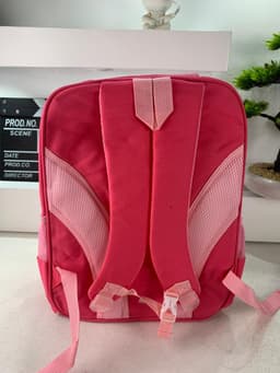 Sac à Dos Enfant Space Design Ludique Multi-Poches Rose – حقيبة مدرسية للأطفال لون وردي 5