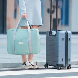 Grand sac de voyage pliable 23 L avec Sangle Valise – حقيبة كبيرة الحجم قابلة للطي 2