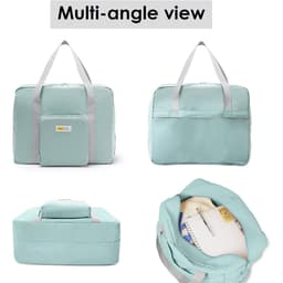 Grand sac de voyage pliable 23 L avec Sangle Valise – حقيبة كبيرة الحجم قابلة للطي 5