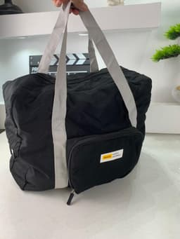 Grand sac de voyage pliable 23 L avec Sangle Valise – حقيبة كبيرة الحجم قابلة للطي 9