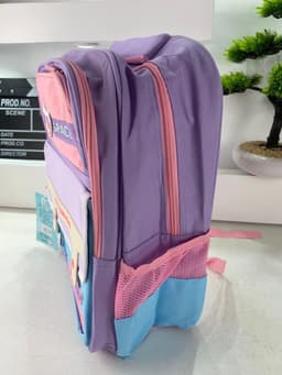 Sac à Dos Enfant Space Design Ludique Multi-Poches Mauve – حقيبة مدرسية للأطفال لون بنفسجي 5