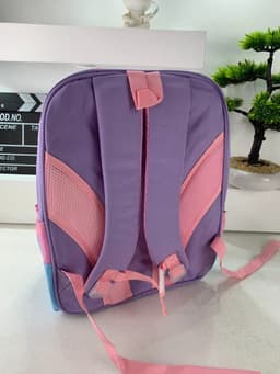 Sac à Dos Enfant Space Design Ludique Multi-Poches Mauve – حقيبة مدرسية للأطفال لون بنفسجي 3