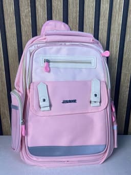 Sac à Dos Scolaire Style Kawaii Grand Volume Tissu Imperméable ROSE SACKDS08RS - حقيبة مدرسية بتصميم كاوايي 2