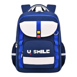 Sac à Dos Scolaire pour Enfnats U-Smile Bleu et Blanc SACKDS09BB - حقيبة مدرسية للأطفال 1