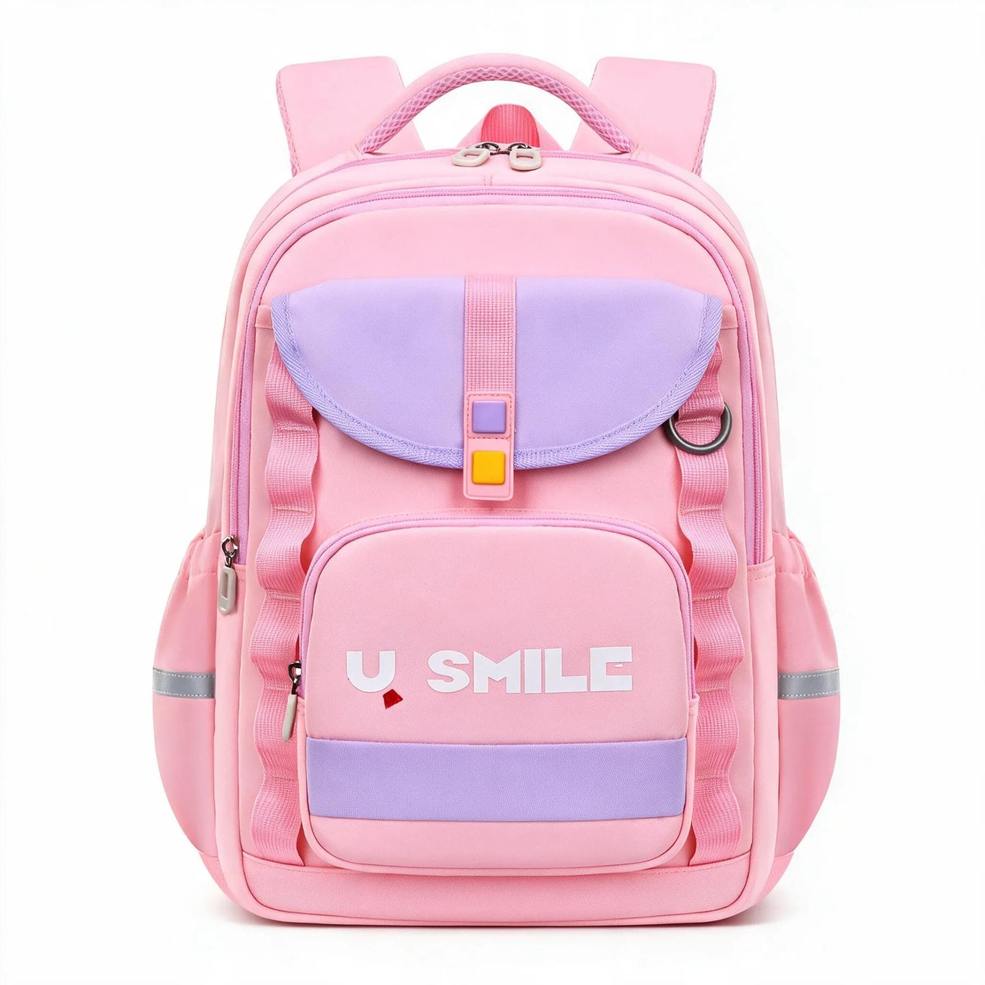 Sac à Dos Scolaire pour Enfnats U-Smile Rose SACKDS09RS - حقيبة مدرسية للأطفال