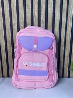 Sac à Dos Scolaire pour Enfnats U-Smile Rose SACKDS09RS - حقيبة مدرسية للأطفال 2