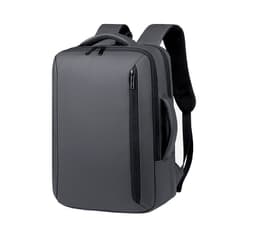 Sac à Dos Business Voyage pour Homme Convertible en Sac à Main Poche Extensible Gris SACHM01GR - حقيبة ظهر للرجال متعددة الاستخدامات للكمبيوتر المحمول 1